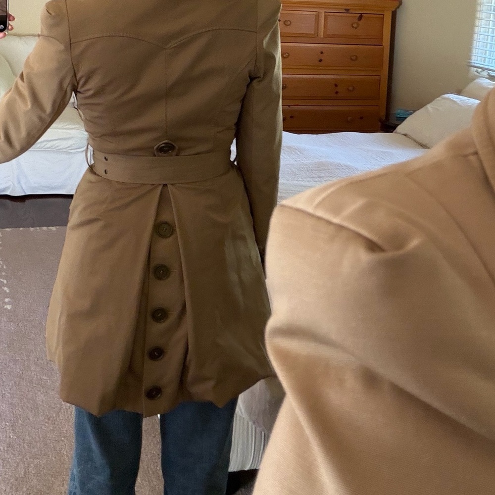 Fulton Trench rain coat. Xs Used​ - Picture 3 of 3